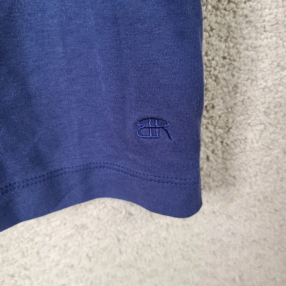 Banana Republic Polo Mens XL Blue Polo Short Sleeve‎ 100% Cotton Casual